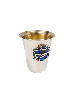 Blessing & Enamel Custom Wine Cup , Modern Kiddush Cups , Israeli Juda