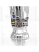 Coupe de Kiddush en émail de Jérusalem en argent sterling, coupes de Kiddush modernes, I