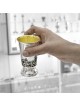 Sterling Silver Jerusalem Enamel Kiddush Cup , Modern Kiddush Cups , I