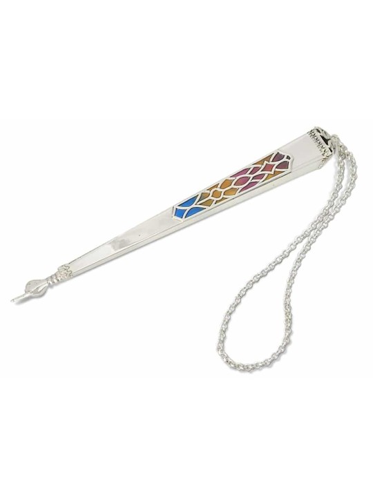 Pointeur carré de la Torah avec couleurs d’émail, cadeaux de Shabbat, Juda israélien