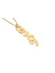 Collier vertical de nom hébreu en or 3D 14 carats, cadeaux Tu B'Av, Ju israélien
