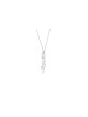 Collier vertical de nom hébreu en or 3D 14 carats, cadeaux Tu B'Av, Ju israélien