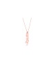Collier vertical de nom hébreu en or 3D 14 carats, cadeaux Tu B'Av, Ju israélien