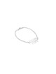 Bracelet en or hébreu double nom, cadeaux Tu B'Av, Judaica israélien