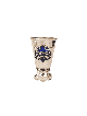 Coupe de Kiddush personnalisée avec émail, tasses de Kiddush modernes, Judaica israélienne