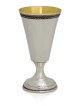 Kiddush Set avec filigrane yéménite , Cadeaux de Pâque , Judaica israélien