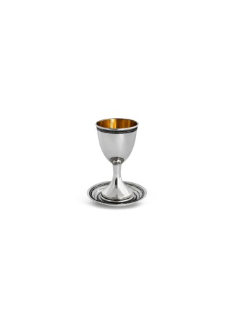 Coupe de Kiddouch en argent en forme d'œuf personnalisée, cadeaux de Pâque, judaïque israélien