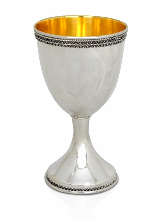Coupe de Kiddouch en argent en forme d'œuf personnalisée, cadeaux de Pâque, judaïque israélien