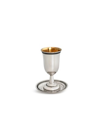 Coupe de Kiddouch avec gravure personnalisée et filigrane, cadeaux de Pâque, Isra