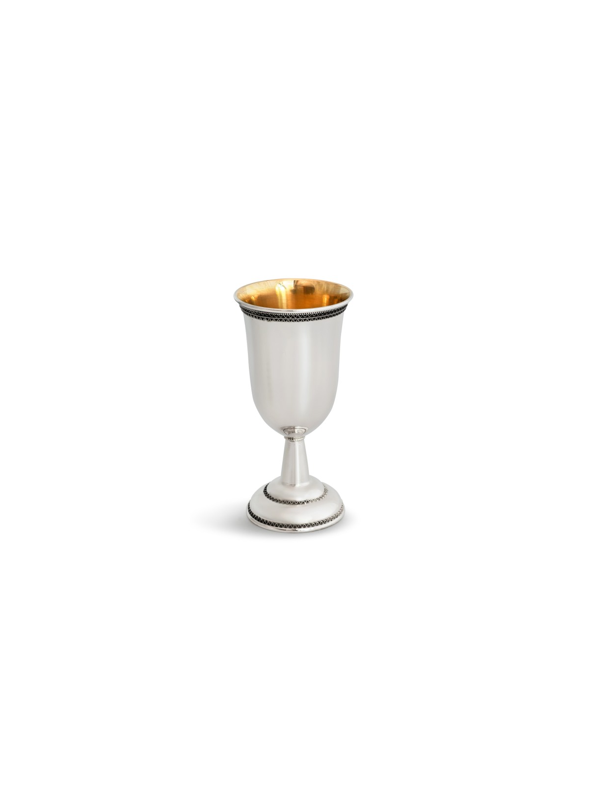Kiddush Cup with Custom Engraving and Filigree , Passover Gifts , Isra