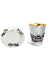Colorful Enameled Jerusalem Kiddush Cup , Modern Kiddush Cups , Israel
