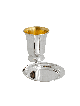 Coupe de Kiddouche moderne en argent sterling 925 avec personne, Cu de Kiddouche moderne