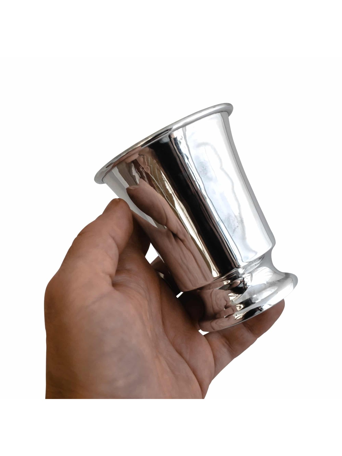 Coupe de Kiddouche moderne en argent sterling 925 avec personne, Cu de Kiddouche moderne