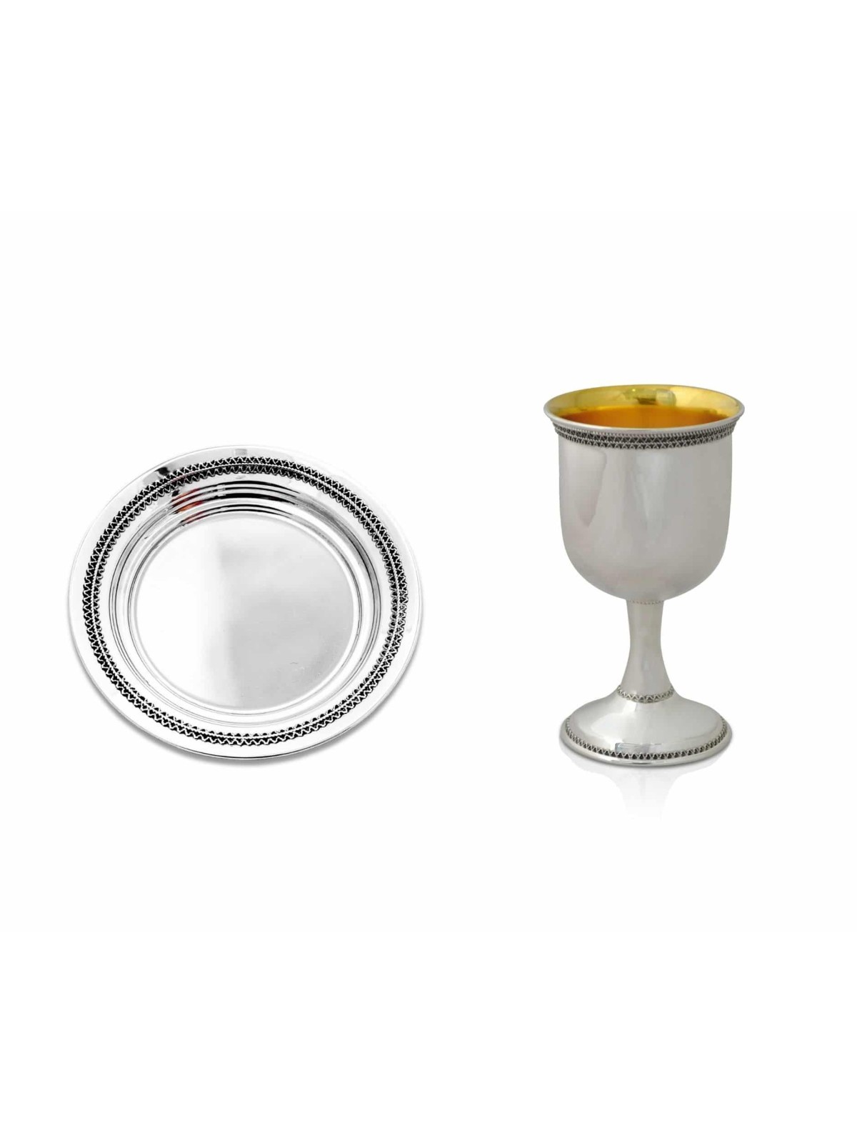 Gobelet à vin personnalisé classique avec une tige, cadeaux de Pâque, Israël