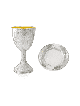 Stunning & Hammered Sterling Silver Kiddush Cup , Passover Gifts , Isr