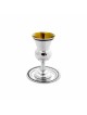 Coupe de Kiddouch avec design en filigrane yéménite, cadeaux de Pâque, J israélien