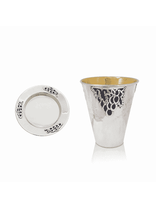 Tasse à vin colorée unique en émail froid, tasses modernes de Kiddouch, J israélien