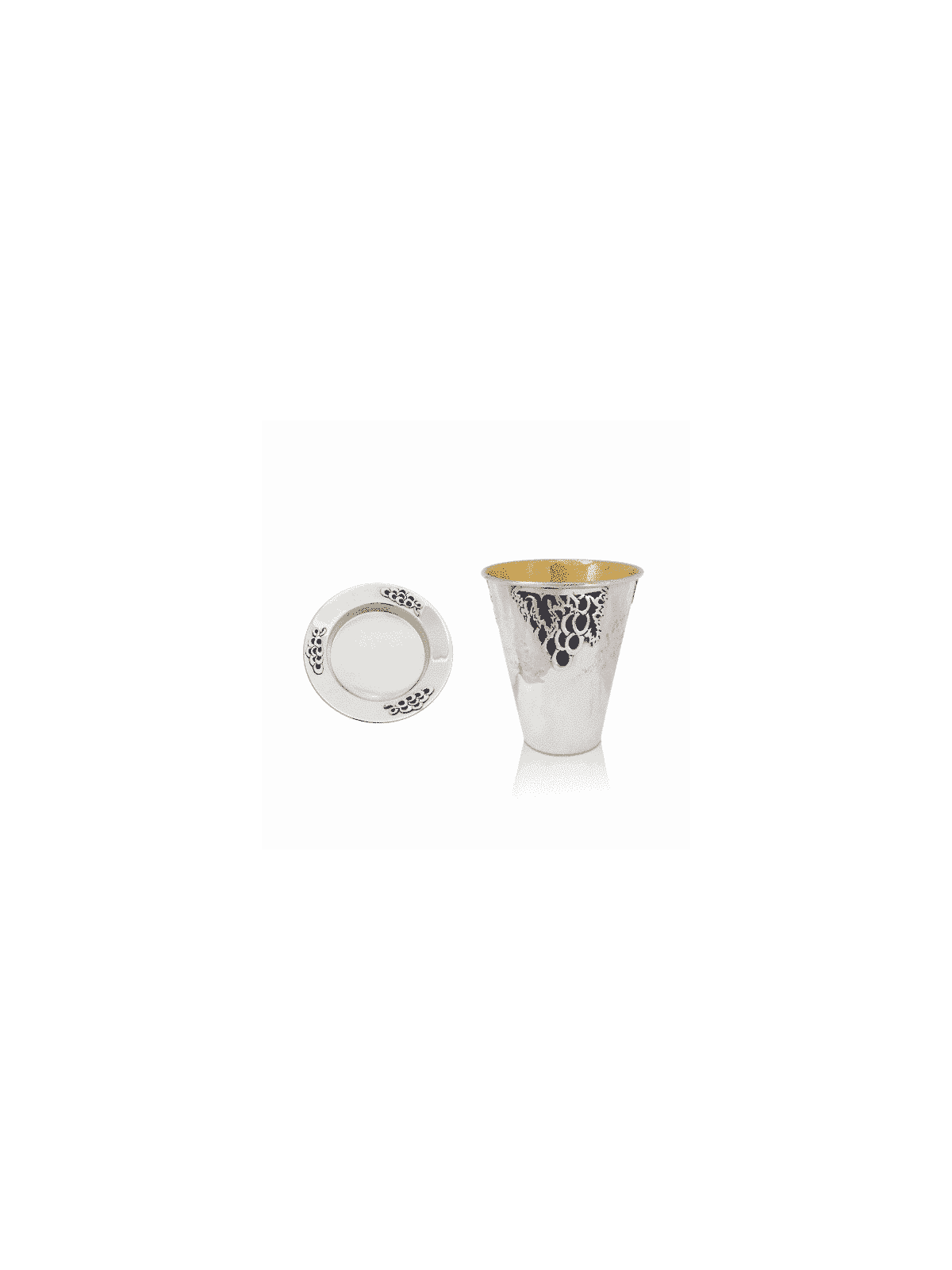 Tasse à vin colorée unique en émail froid, tasses modernes de Kiddouch, J israélien