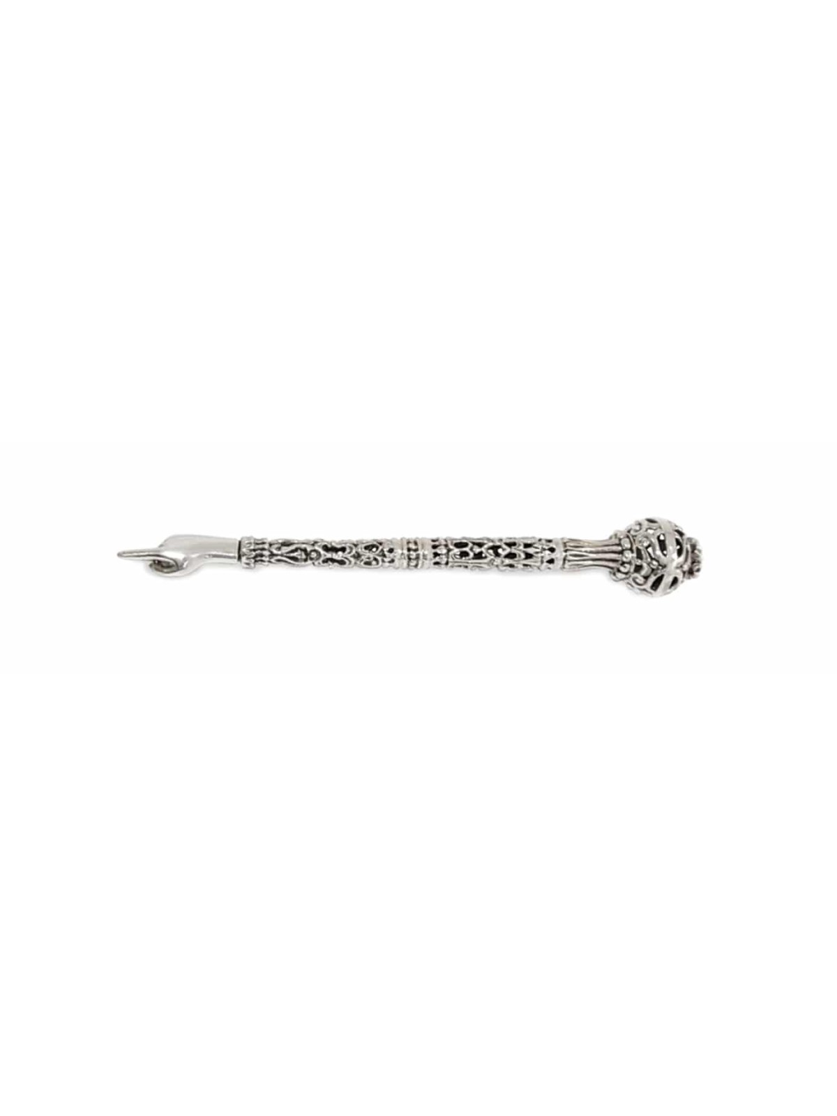 Unique Silver Filigree Crown Torah Pointer , Shabbat Gifts , Israeli J