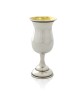 Yemenite Filigree Sterling Silver Kiddush Cup , Passover Gifts , Israe