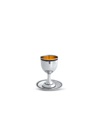 Coupe à vin classique et belle en argent sterling, cadeaux de Pâque, Isra