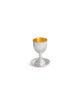 Hammered Stunning Sterling Silver Wine Goblet , Passover Gifts , Israe