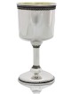 Sterling Silver Classic Kiddush Cup Custom , Cadeaux de Pâque , Israélien