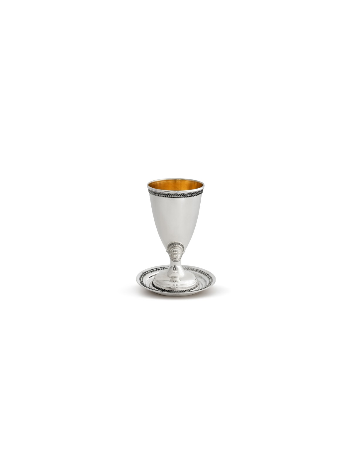 Coupe de Kiddouch traditionnelle avec filigrane, cadeaux de Pâque, Judaï israélien
