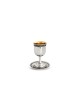 Kiddush Cup 925 Sterling Silver Yemenite filigree , Passover Gifts , I