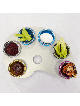 Plaque de Seder gravée unique avec bols amovibles, plaque de Seder en aluminium