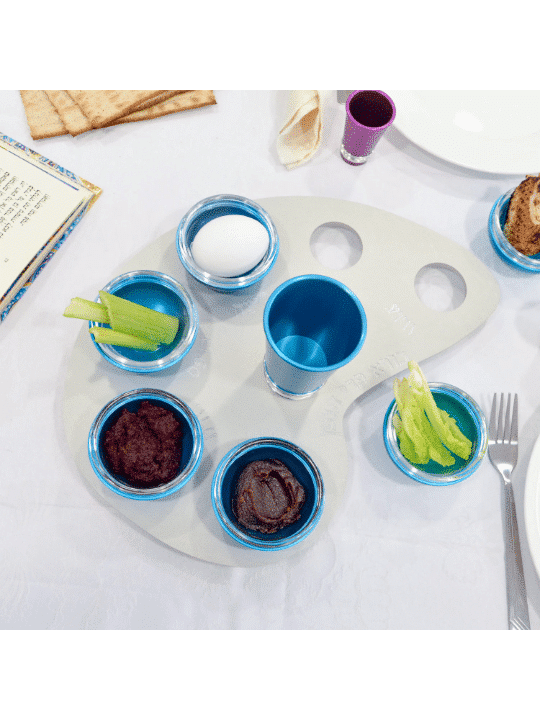 Anodized Aluminum Custom Colors Passover Plate , Aluminum Seder Plates