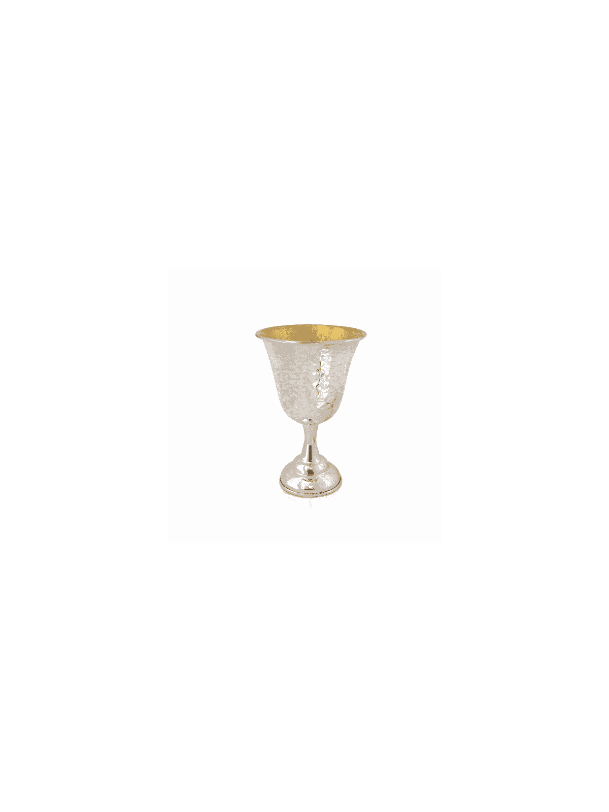 Bel et élégant ensemble de Kiddouch martelé, cadeaux de Pâque, Ju israélien