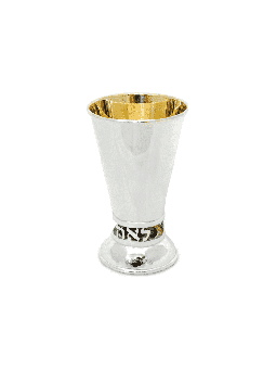Grande tasse de Kiddush personnalisée émaillée, tasses de Kiddush modernes, Israël