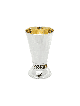 Grande tasse de Kiddush personnalisée émaillée, tasses de Kiddush modernes, Israël