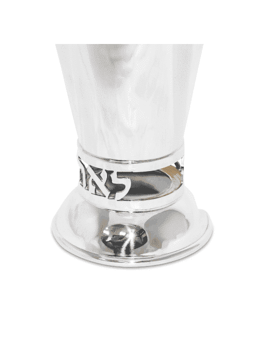 Grande tasse de Kiddush personnalisée émaillée, tasses de Kiddush modernes, Israël
