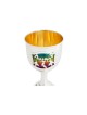 Ensemble personnalisé de tasses de Kiddush en argent sterling, tasses de Kiddush modernes, I