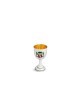 Ensemble personnalisé de tasses de Kiddush en argent sterling, tasses de Kiddush modernes, I