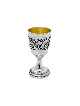 Coupe de Kiddouch avec motif de feuilles découpées, cadeaux de Pâque, judaïque israélien