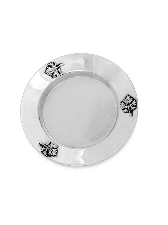 Nature Leaf Shaped Sterling Silver Kiddush cup , Passover Gifts , Isra