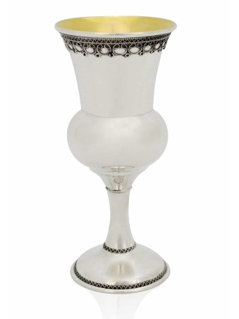 Verre en argent sterling personnalisé avec filigrane, cadeaux de Pâque, est