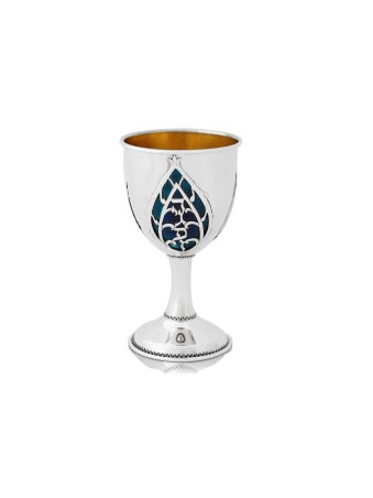 Gobelet à vin décoré de bénédiction hébraïque, cadeaux de Pâque, israélien