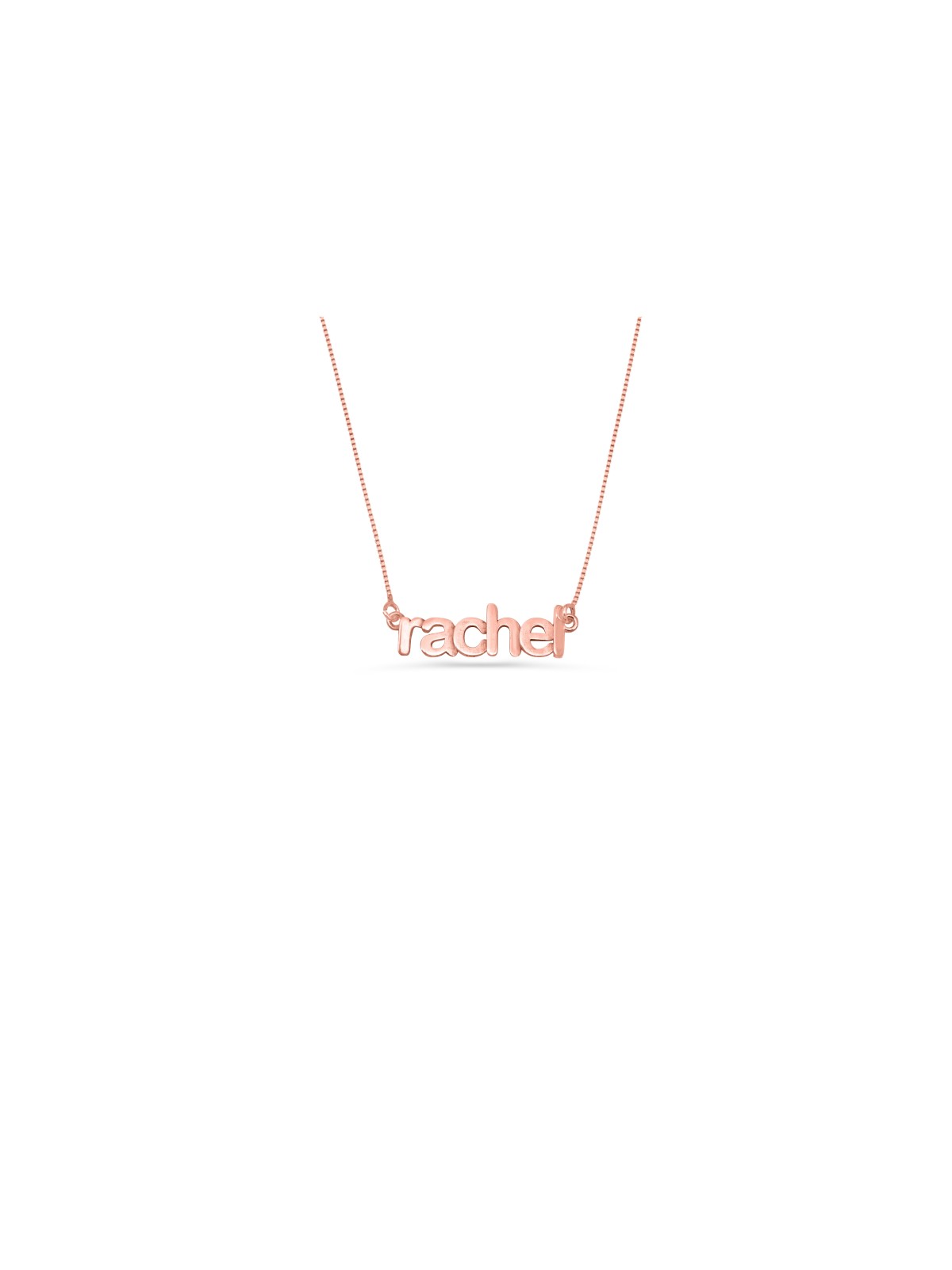 Collier en or 14 carats à la mode 3D avec nom personnalisé, cadeaux Tu B'Av, israélien