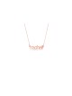 Collier en or 14 carats à la mode 3D avec nom personnalisé, cadeaux Tu B'Av, israélien