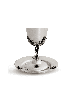 Unique Nature Sterling Silver Kiddush Cup , Passover Gifts , Israeli J