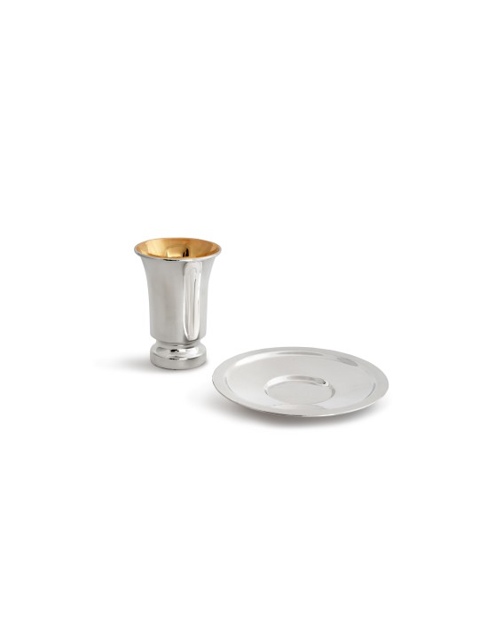 Beautiful Kiddush Cup Set , Modern Kiddush Cups , Israeli Judaica
