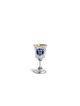 Tasse de Kiddush émaillée sur mesure en argent sterling, tasses de Kiddush modernes, est