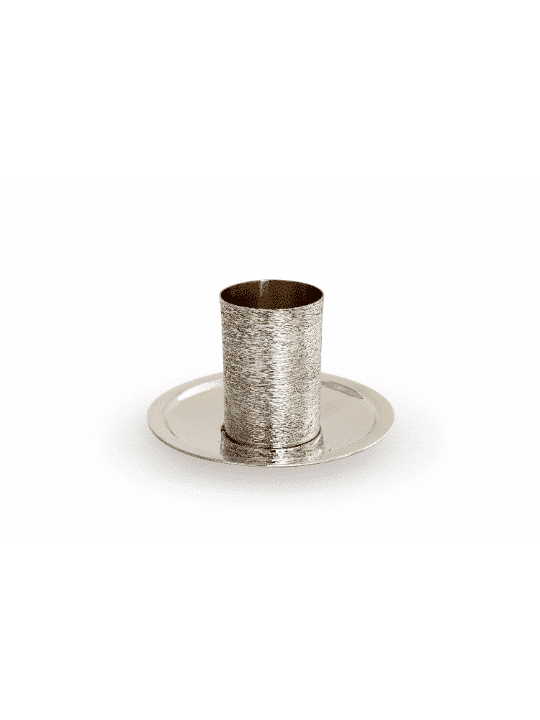 Coupe de Kiddouche en argent martelé contemporaine, Coupes de Kiddouche modernes, Israël