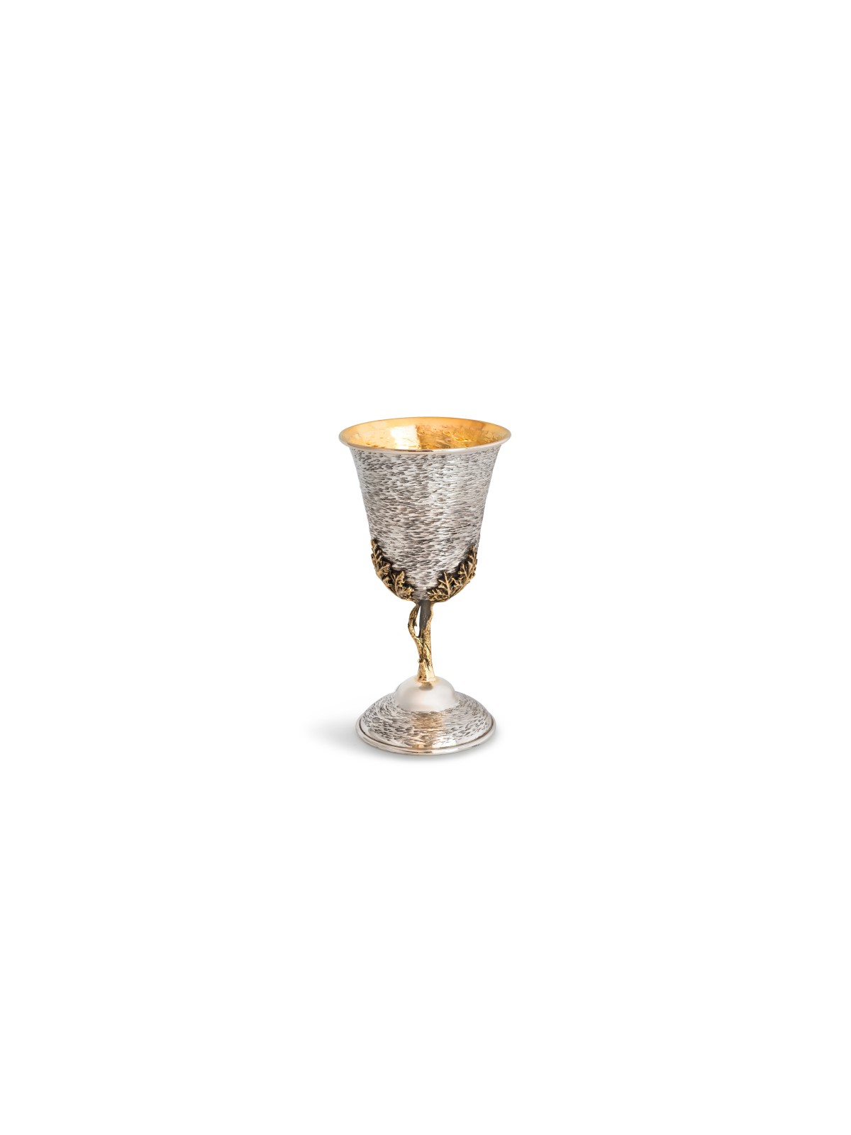 Coupe de Kiddouch avec motif de feuilles de raisin, cadeaux de Pâque, judaïque israélien