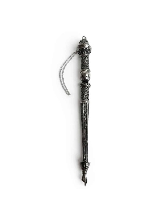 Traditional Ornate Filigree Design Torah Pointer f , Traditional Torah