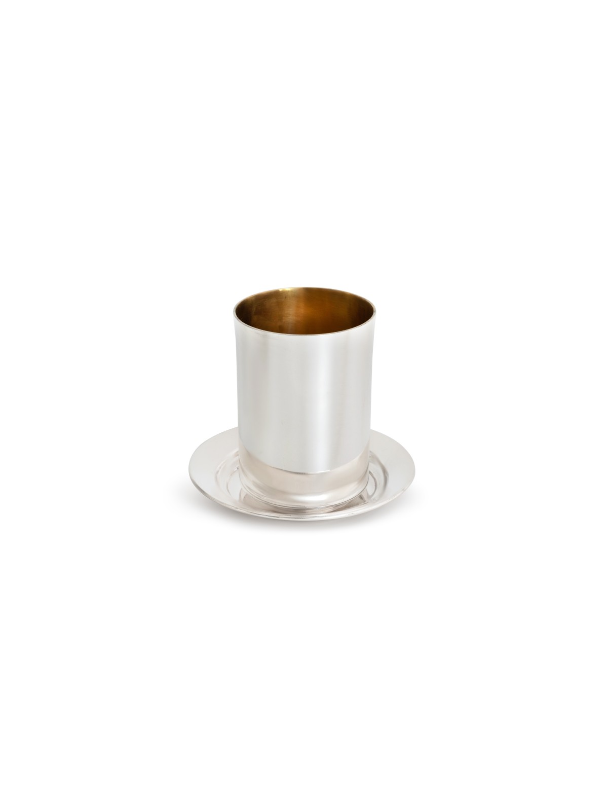 Ensemble contemporain de coupes de Kiddush en argent, coupes de Kiddush modernes, Ju israélien